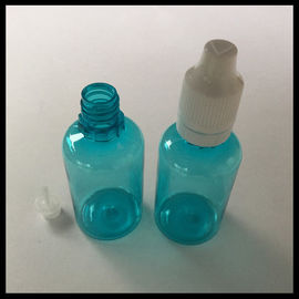 China Van het huisdierendruppelbuisje Blauwe Lege E Vloeibare Flessen van de Flessen30ml de Plastic Ejuice Flessen leverancier