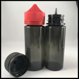 China De zwarte Flessen 120ml van het Eenhoorndruppelbuisje voor Dampvloeistof niet - Giftige Gezondheid en Veiligheid leverancier