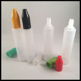 China PE Doorzichtige Lege Plastic Druppelbuisjeflessen, Plastic de Samendrukkingsflessen van 30ml leverancier