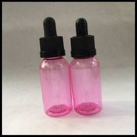 China De roze Flessen 30ml van de Huisdieren Plastic Pipet voor de Kosmetische Prestaties van de Verpakkings Uitstekende Lage Temperatuur leverancier