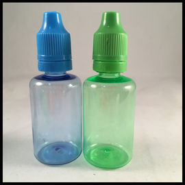 China 30ml de groene Plastic van het Druppelbuisjeflessen van het Flessenhuisdier Flessen van de het Sapolie met Kindveilige Stamper GLB leverancier