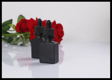 China Van het de Etherische olieglas van de maniersteen Zwarte het Druppelbuisjefles 15ml voor Parfumverpakking leverancier