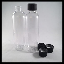China 120ml de Flessen van het schroefdopsap, Transparante Plastic Flesjes met Schroefdeksels leverancier