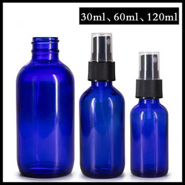 China Blauwe de Nevelfles 30ml 60ml 120ml van het Kleurenglas voor Kosmetisch Lotion/Parfum leverancier