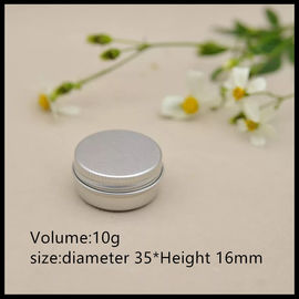 China 10g aluminium om Kosmetische de Containerkruik 35*16mm van het Tinmetaal leverancier