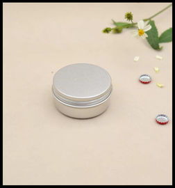 China Het ronde Katoen van de de Containers50g Room van het Vormaluminium Kosmetische kan met Schroefdeksel leverancier