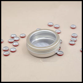 China 100g van de Containersjuwelen van het vensteraluminium Kosmetische van de het Poederdoos van het de Theesuikergoed het Voedselkruik leverancier