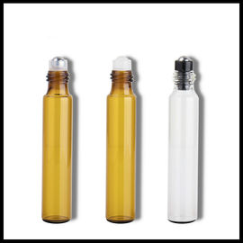 China schroefdeksel van het Glas het Kosmetische Flessen van 3ML 5ML 10ML met de Ballen van de Roestvrij staalrol leverancier