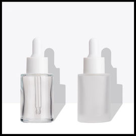 China Het Glas Kosmetische Containers van het make-upparfum, de Flessen 20ml 30ml 40ml van het Etherische oliedruppelbuisje leverancier