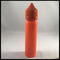 Oranje Kleine Plastic Druppelbuisjeflessen, Douane om 60ml-de Fles van de Eenhoorndruppel leverancier