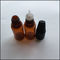 10ml amberdruppelaarflessen, de Medische Flessen van het Rang10ml Plastic Druppelbuisje leverancier