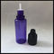 Purpere HUISDIERENe Vloeibare Flessen, de Flessen15ml Capaciteit van het HUISDIEREN Plastic Samenpersbare Druppelbuisje leverancier
