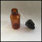 Farmaceutische Amberdruppelaarflessen, Plastic Samenpersbare Druppelbuisjeflessen leverancier