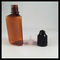 Amber Plastic het HUISDIERENe Vloeibare Flessen van 30ml, de Damp Vloeibare Flessen van de Driehoeksvorm leverancier