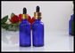 Blauwe Garomatherapy-Olieflessen 30ml, Farmaceutische Lege Etherische olieflessen leverancier
