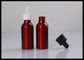Flessen van de hoge Norm de Bulketherische olie, Rode/Amberglasflessen voor Etherische oliën leverancier