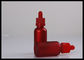 De mini van het de Flessen Rode Berijpte Scherm van het Etherische olieglas van de Druklogol Kindveilige Kappen leverancier