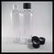 120ml de Flessen van het schroefdopsap, Transparante Plastic Flesjes met Schroefdeksels leverancier