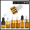 Mini het Glasflessen Normaal GLB van de Grootteetherische olie voor Serum/Parfum 1ml 2ml 3ml 5ml leverancier