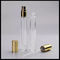 De Nevelflessen van het glas Materiële Parfum, de Kleine Lege Ronde Lange Vorm van Nevelflessen leverancier