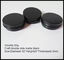 30g zwarte het Aluminium Kosmetische Verpakkende Container van de Roomkruik met Schroefdeksels leverancier