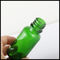 Groene van het de Flessen Kosmetische Druppelbuisje van het Etherische olieglas de Container30ml TUV Goedkeuring leverancier
