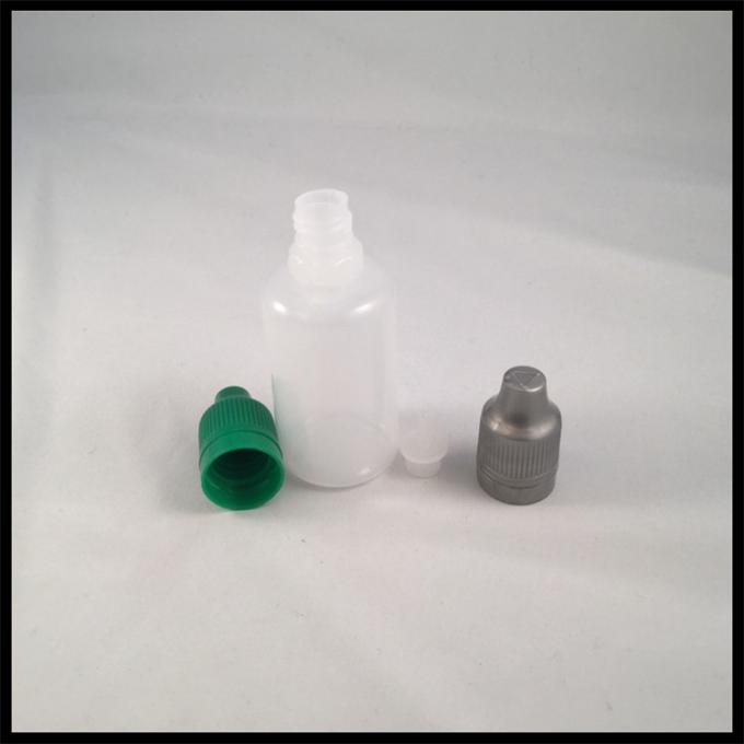 De vloeibare Flessen van de Geneeskunde30ml Druppelaar, de Plastic Kappen van het het Kindbewijs van Druppelbuisjeflessen