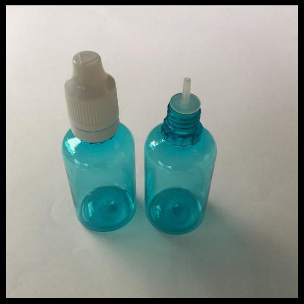 Van het huisdierendruppelbuisje Blauwe Lege E Vloeibare Flessen van de Flessen30ml de Plastic Ejuice Flessen