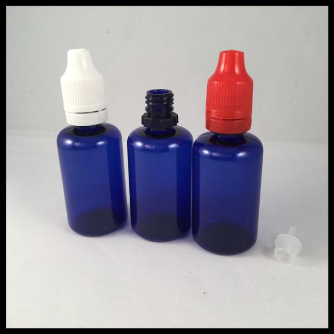 De blauwe van het de Flessenhuisdier van 30ml Plastic van het Druppelbuisjeflessen E Cig Vloeibare Flessen