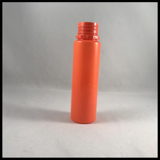 Oranje Kleine Plastic Druppelbuisjeflessen, Douane om 60ml-de Fles van de Eenhoorndruppel