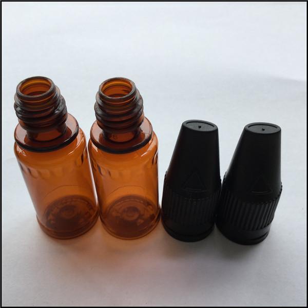 10ml amberdruppelaarflessen, de Medische Flessen van het Rang10ml Plastic Druppelbuisje