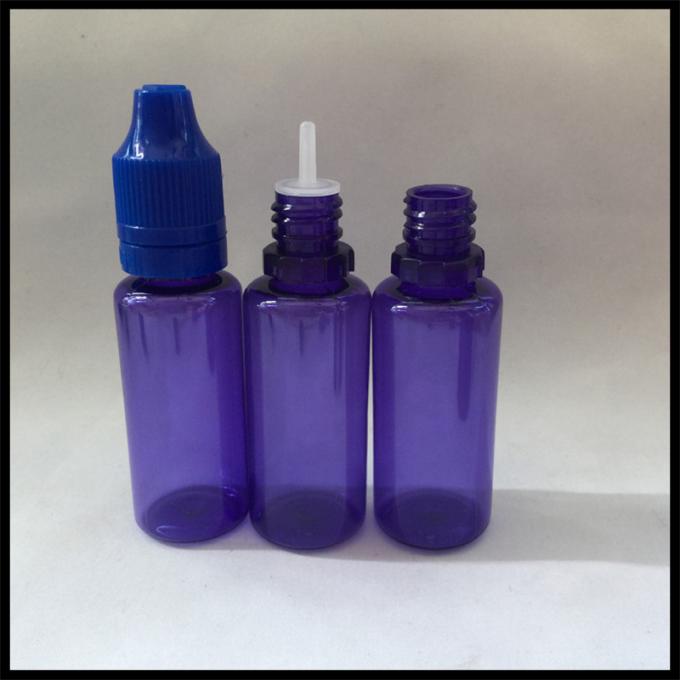Purpere HUISDIERENe Vloeibare Flessen, de Flessen15ml Capaciteit van het HUISDIEREN Plastic Samenpersbare Druppelbuisje