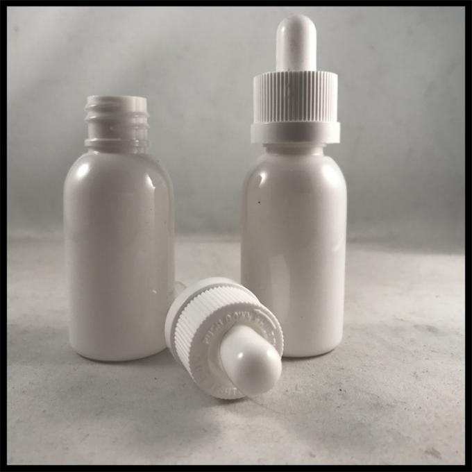 Wit Glas/de de Plastic Gezondheid en Veiligheid van Pipetflessen voor Medische Verpakking