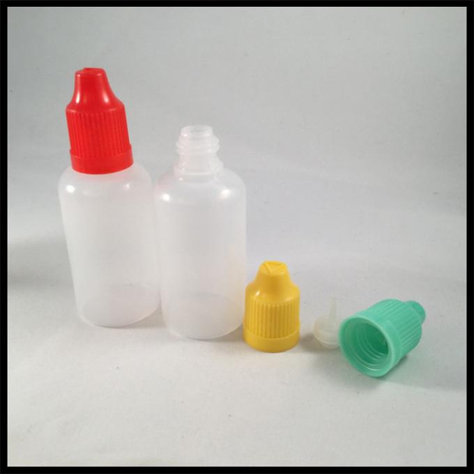 30ml kindveilige Ldpe van de Druppelbuisjefles, Bulk Vloeibare Kleine Plastic Druppelbuisjeflessen