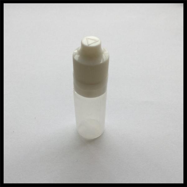 Farmaceutische Rangldpe Druppelbuisjeflessen 10ml met het Etiketdruk van de Uiteindedouane
