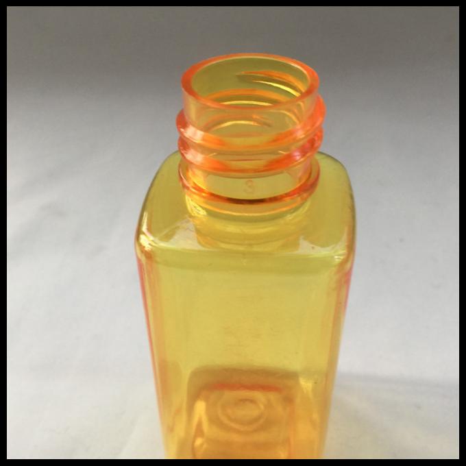 De vierkante Flessen van het Glasdruppelbuisje voor Kosmetische Packi, Flessen van het Douane de Plastic Druppelbuisje