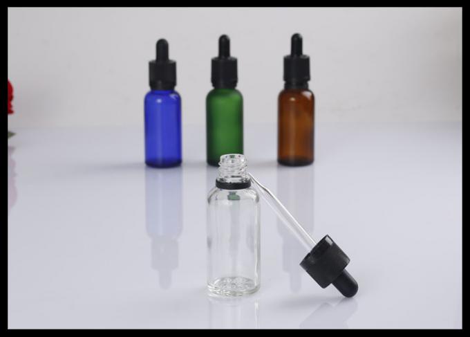 30ml ontruim van de de Flessene Vloeibare Olie van het Glasdruppelbuisje de Flessen Kosmetische Fles