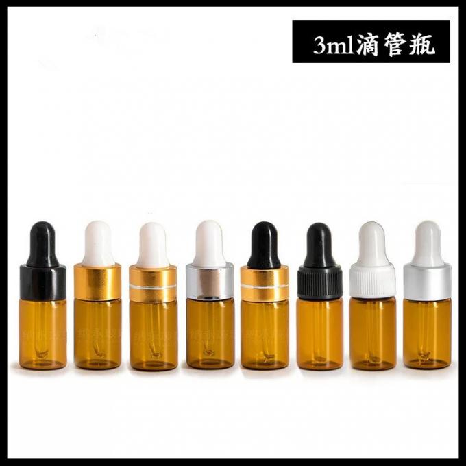 Mini het Glasflessen Normaal GLB van de Grootteetherische olie voor Serum/Parfum 1ml 2ml 3ml 5ml