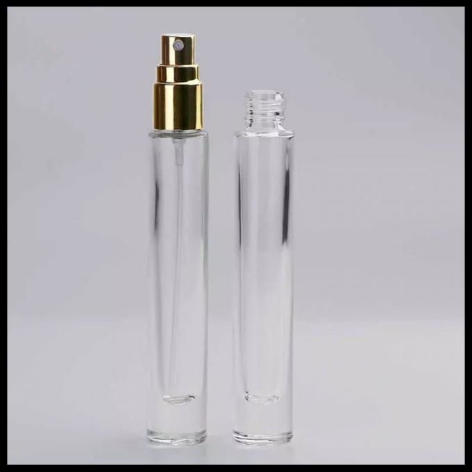 De Nevelflessen van het glas Materiële Parfum, de Kleine Lege Ronde Lange Vorm van Nevelflessen