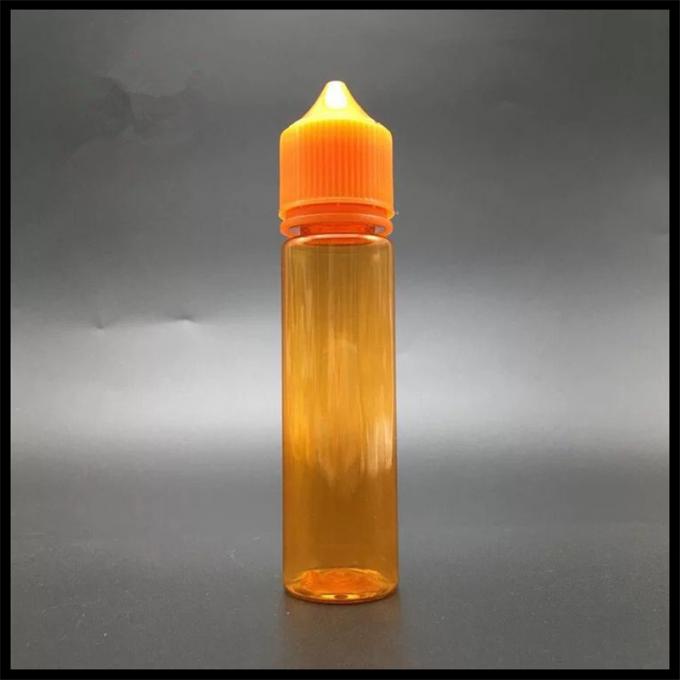 Mollige van de de Flessen Groene/Oranje Kleur van het Eenhoorn60ml Plastic Druppelbuisje de Damp Vloeibare Container