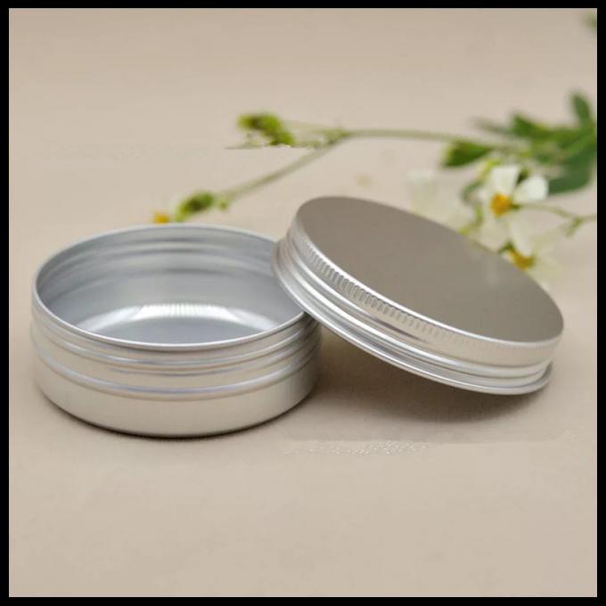 Lege Aluminium Kosmetische Containers, 100g-Aluminium Kosmetische Kruik met Deksels