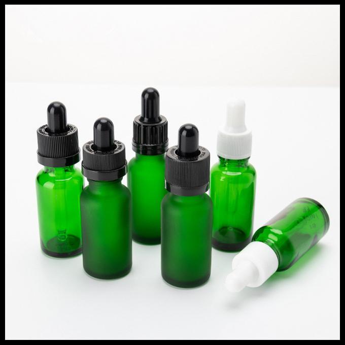Groene Vrije de Flessen20ml Capaciteit Rekupereerbare Materiële BPA van het Etherische olieglas